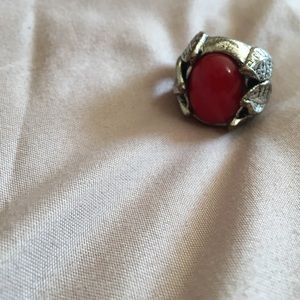 Red big ring